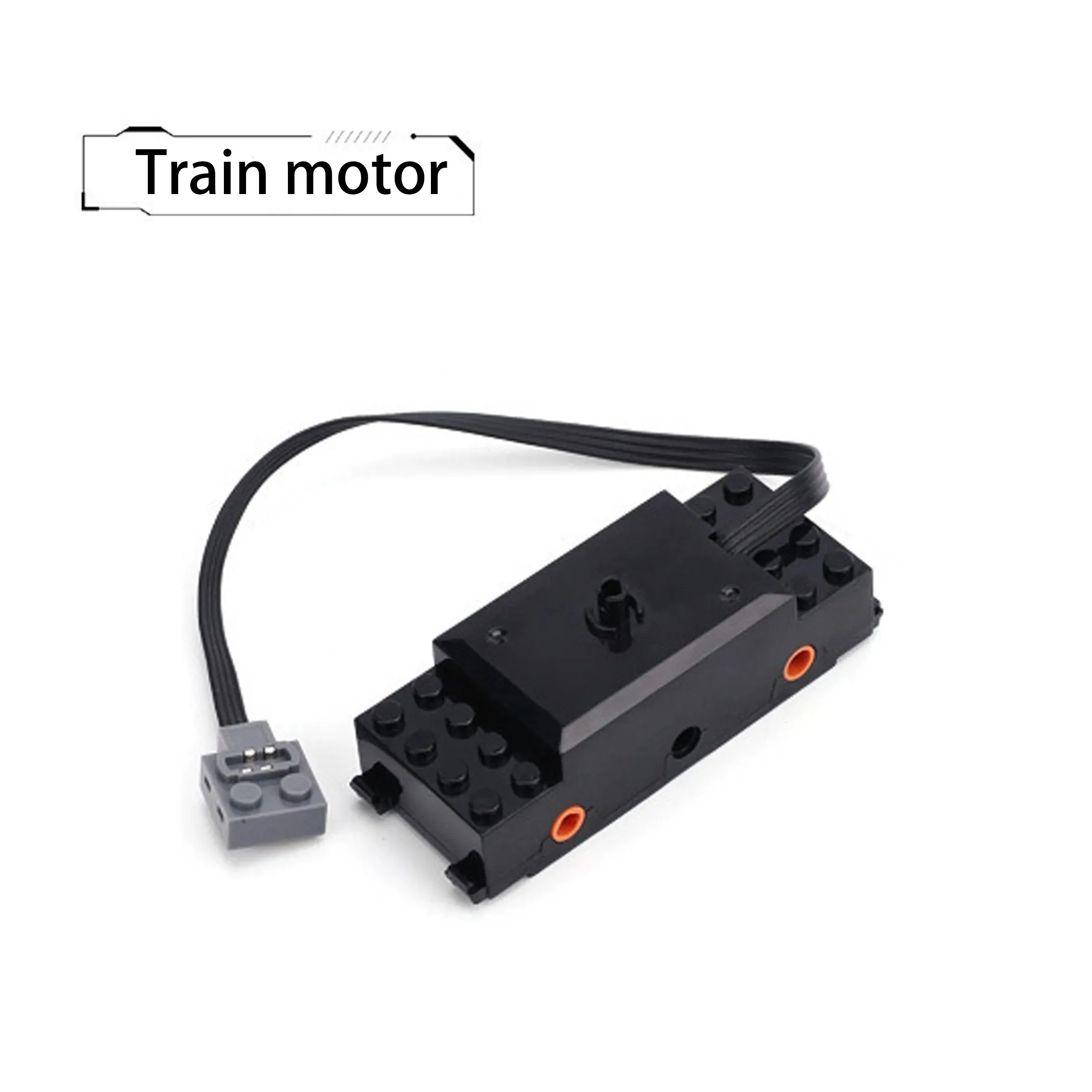 Elektrische motorset de auto Afstandsbediening Accubak Schakelaar met led-licht Power Functie MOC Bouwstenen Auto's Motorspeelgoed