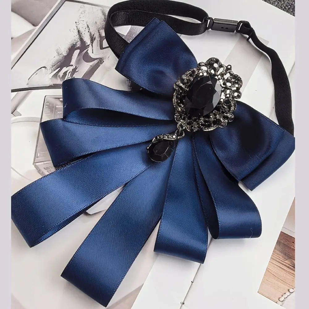 Immagine 5: Accessori per Donna: Fiocco in Poliestere con Diamanti e Cristalli, Decorazione per Collo