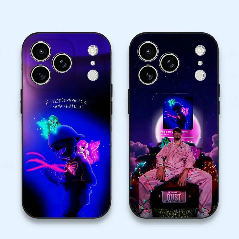 O-Omar C-Courtz Por Si Manana No Estoy Black Soft Case For iPhone 17 16 15 14 13 12 11 Pro Max Plus E SE4 Mini Silicone Cover