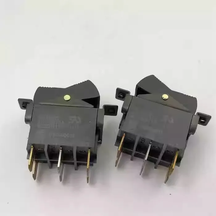 SDHB225 AC250V15A 6-pin 2-speed boat-shaped switch