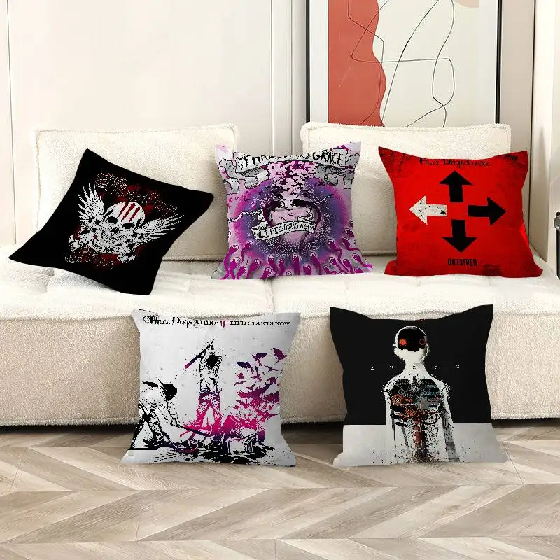 band hardrock T-Three Days Grace Cushion Cover Inches Farmhouse Decor Home Throw Pillow Covers for Couch Decorations