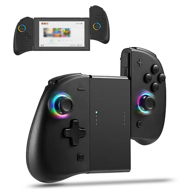 Top Switch OLED Joypad Controller NS Wireless Gamepad With Wake Up With Colorful Lights Game Handle For Nintendo Switch