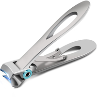 Nail Clippers for Men Thick Nails - 16mm Wide Jaw Opening Large Toe Nail Clippers Heave Duty Sharp Toenail Clippers for Seniors