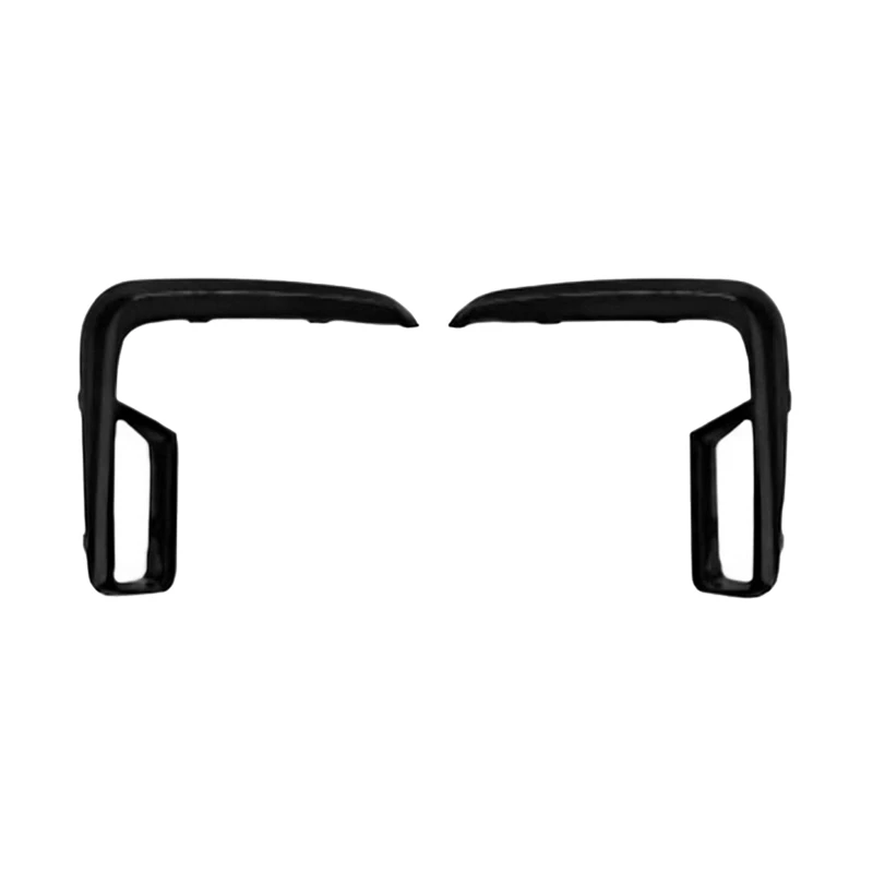 

A58X-1Pair Front Bumper Grille Trim Cover 51118079587 51118079588 For BMW 7 Series G11 G12 730I 740I 750I 2019-2022 Black