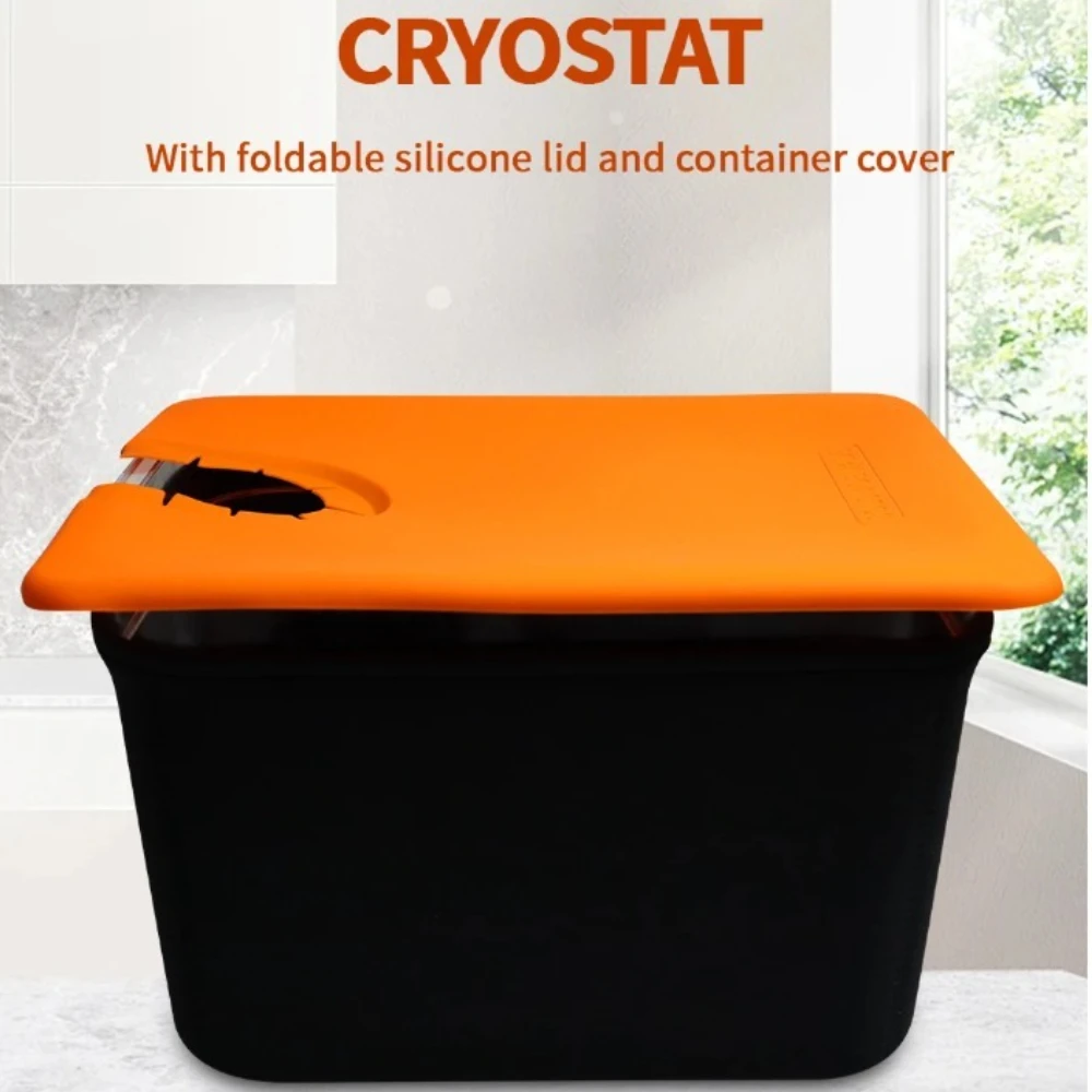 

11L Sous Vide Water Bath Container with Foldable Silicone Lid, Large Cooking Tank for Precision Cooker, Leakproof & Durable