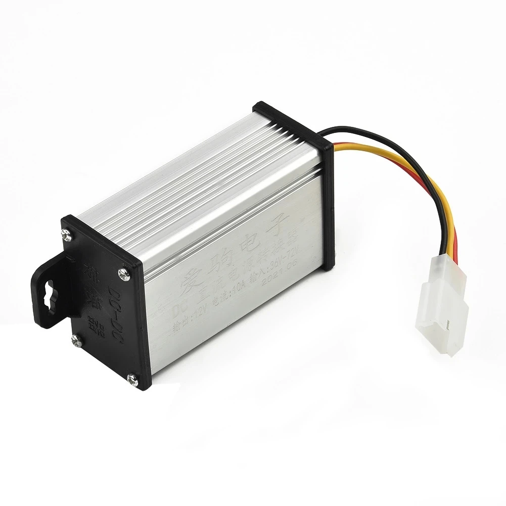 DC Transformer For Electric Bicycle Vacuum Lamp Xenon Lamp DC 36V 48V 72V To 12V 10A Converter Adapter Transformer