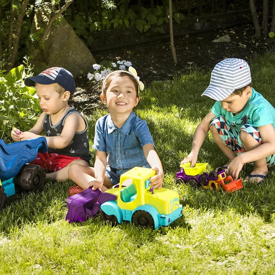 Camion de sable de 18 pouces, pelle de jeu d'eau, jouet pour tout-petits, chargeur de loadie, jouets de plage de 18 mois, jouets de sable