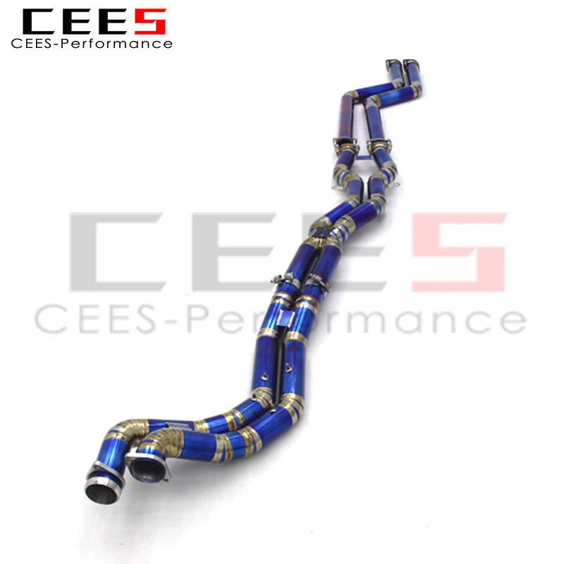CEES Performance Exhaust Mid Pipe for BMW M3 E46 2004-2006 Car Exhaust System Exhaust Pipe Equal-length Middle Tube