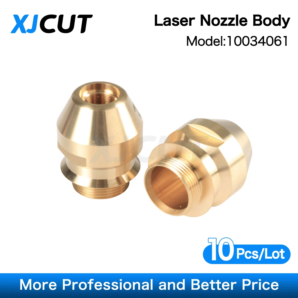 

XJCUT 10pcs/Lot High Quality Laser Nozzle Body Adaptor 10034061 for 8-10KW For Co2/Fiber Laser Cutting Machines