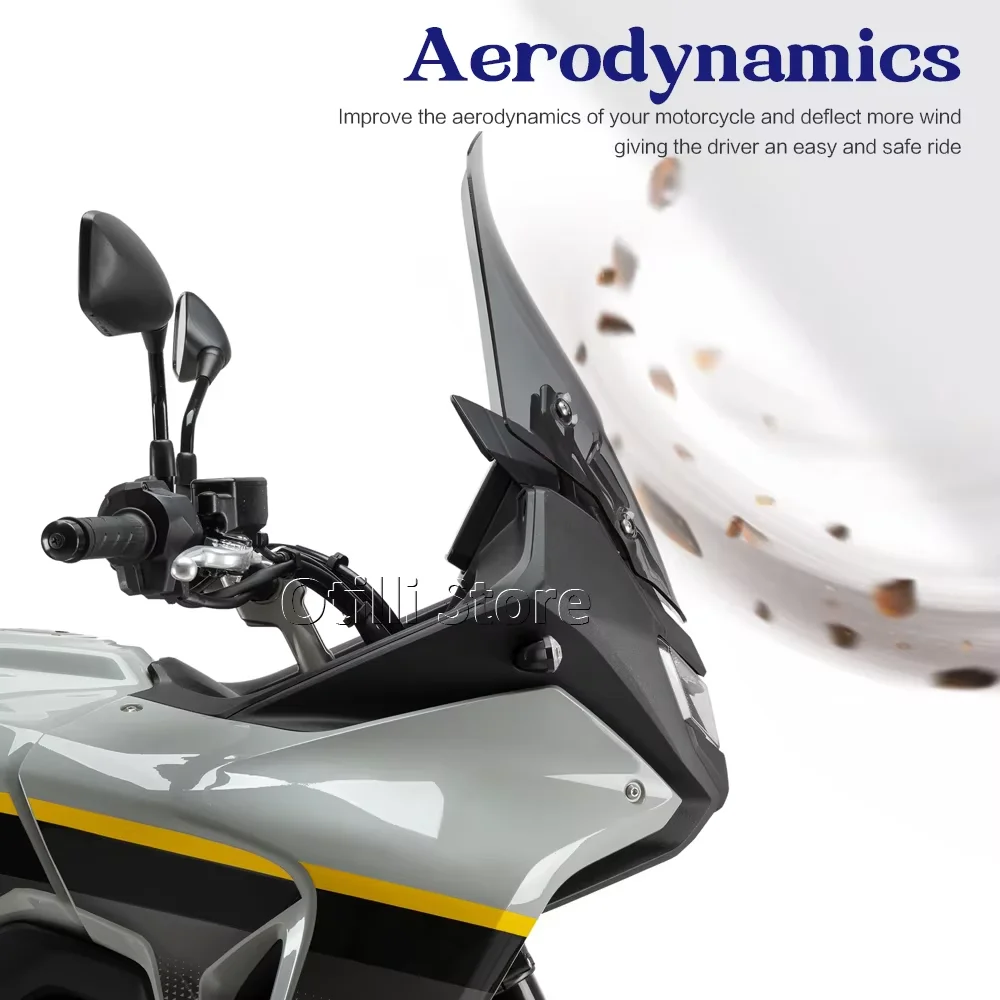 

New Motorcycle Windshield Front Fairing Accessories Wind Deflector XL750 TRANSALP Windscreen For Honda XL 750 Transalp 2025 2026