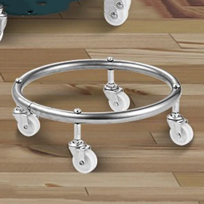 Propane Movable Propane Cylinder Base Gas Propane Tank Stand Dolly Cylinder Storage Base Propane Tank Holder Tray with Wheels