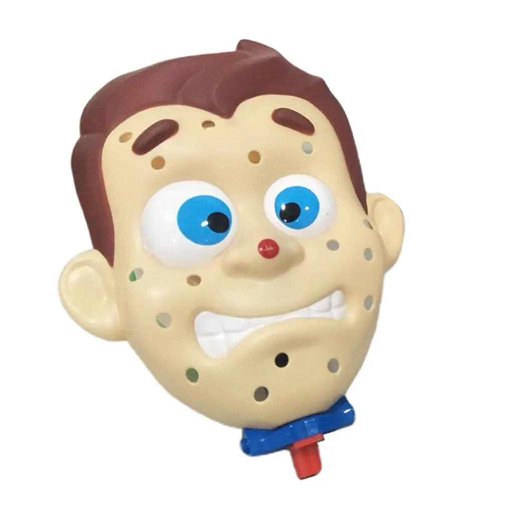 Brinquedos novidade simular forma de rosto espremer acne brinquedo popping espinha pai-filho jogo de tabuleiro engraçado jogos de festa de família