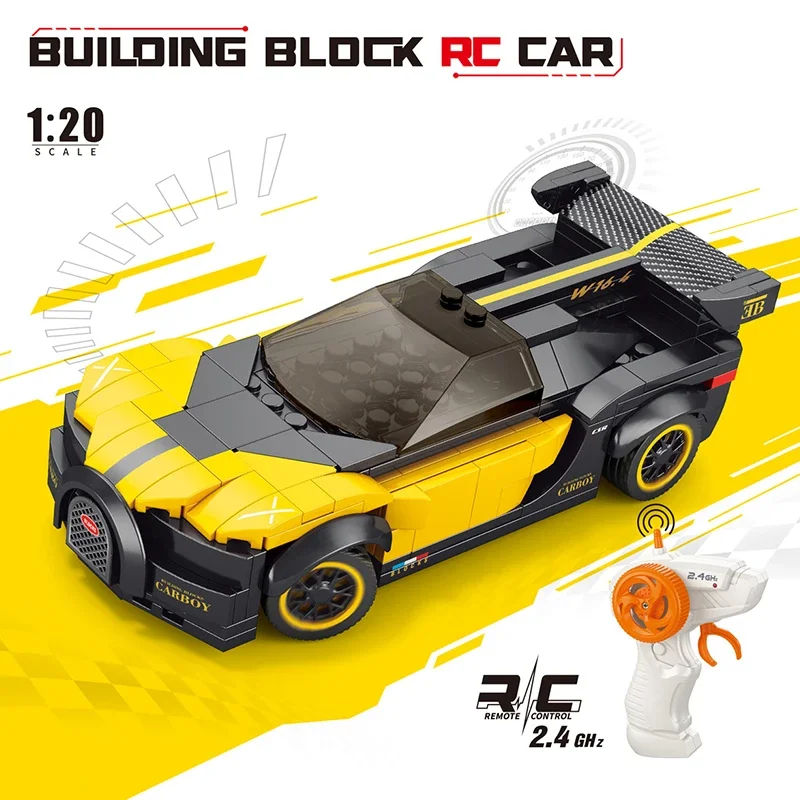 251pcs RC Technical Racing Sport Car Model Building Blocks City Supercar Bricks Puzzle Toys Kid Adult Gift toys for boy