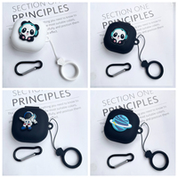 For B&O beoplay EX / EQ Earphone Case Cartoon astronaut Ring Anti-drop Silicone Protect Shockproof cover for B&O beoplay EQ case