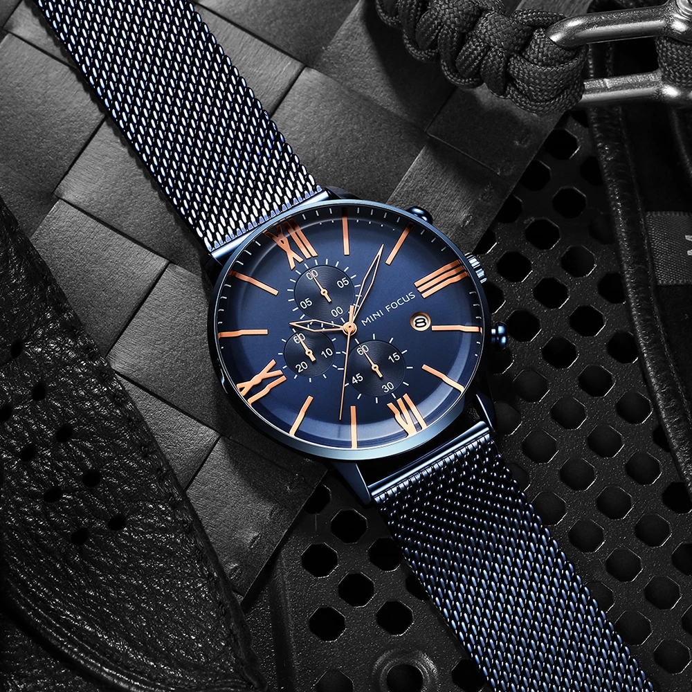 

Мужские наручные часы DG Luxury Brand, оригинальные модные кварцевые классические часы для мужчин, водонепроницаемые, деловые, с металлическим браслетом.