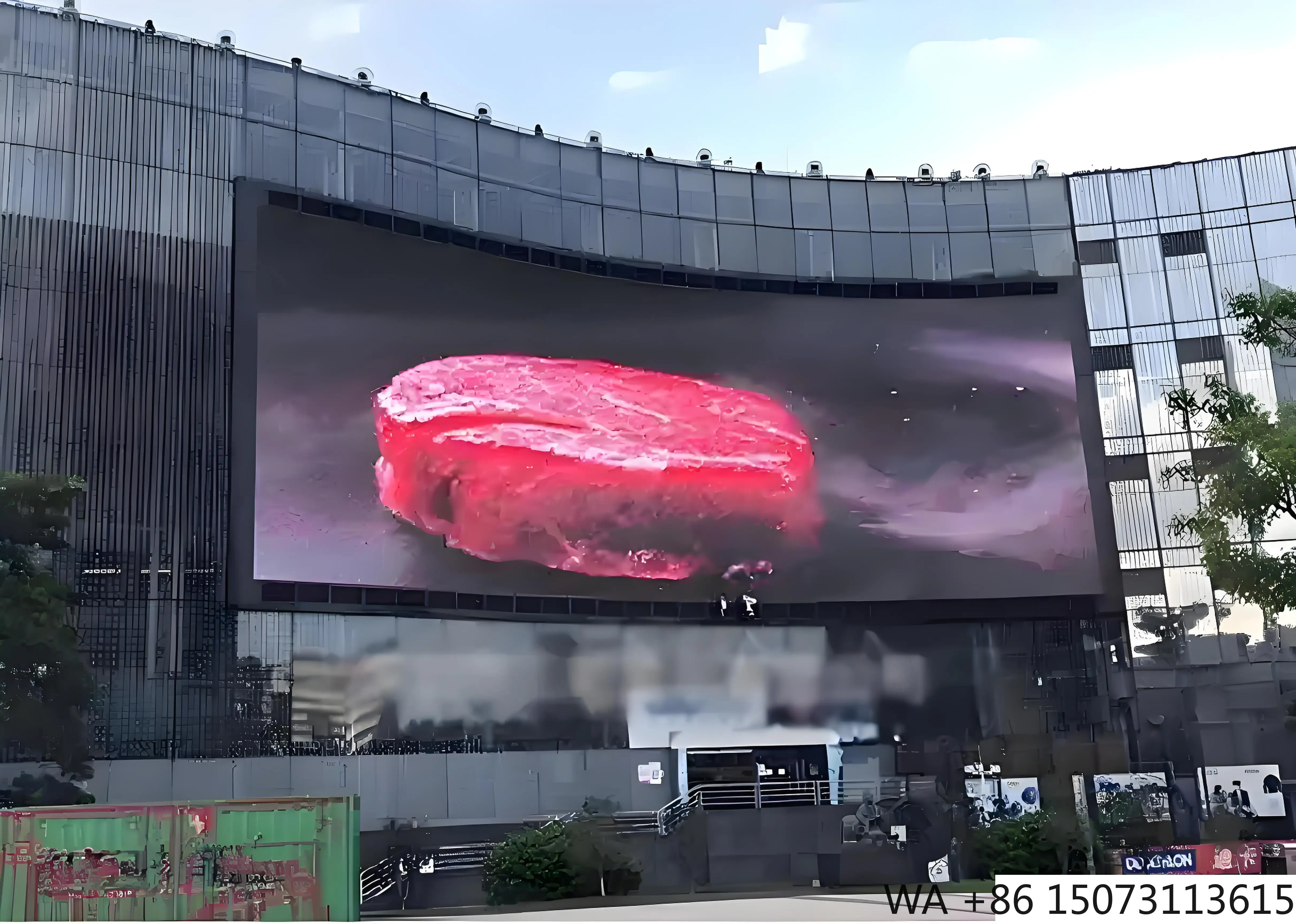 

Outdoor Heavy Duty LED Screen Custom Full Color Waterproof Stage Backdrop