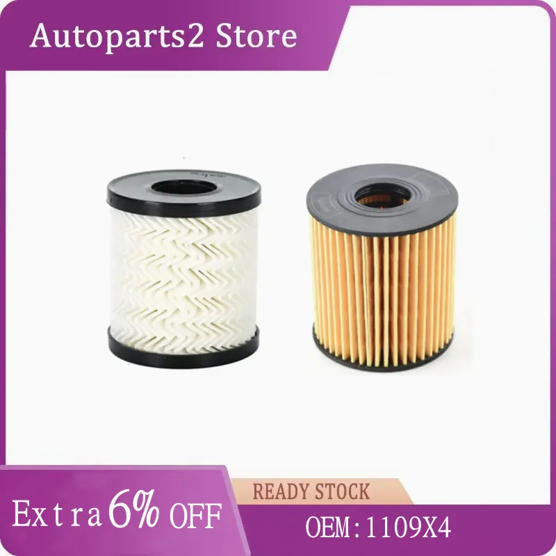 Oil Filter 1109X4 1109-X4 9467521180 1109AH 1109AJ 1109CK 1109CL 1109X4 for Citroen C2 C3 C4 DS3 DS4 DS5 DS6 Peugeot 206 307 308