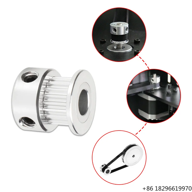 Manufacturer Direct Sales 3D Printer Accessories 2GT Timing Pulley GT2-16 Synchronous Wheel Bandwidth 6mm Drive Pulley OEM