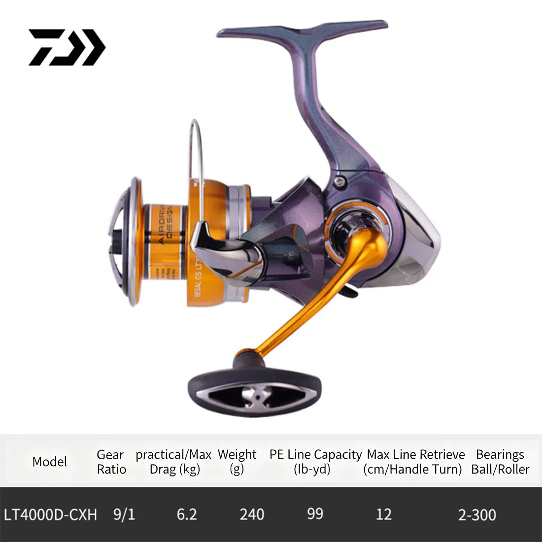 DAIWA REGAL CS LT Spinning Fishing Reel 2024