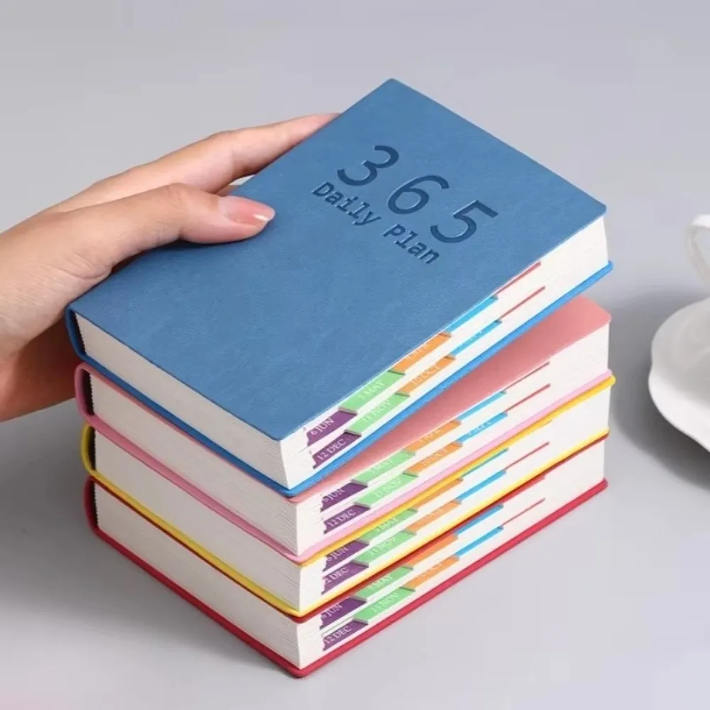 

Новый портативный ежедневник-планировщик A6 на 2026 год с календарем, блокнот для повышения эффективности, 365-дневный планировщик, школьные и офисные принадлежности