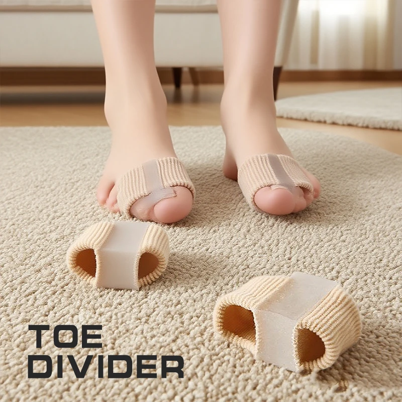 1Pcs Silicone Toe Spreader Separator Bunion Hallux Valgus Corrector Thumb Finger Correction Straightener Foot Care Tool
