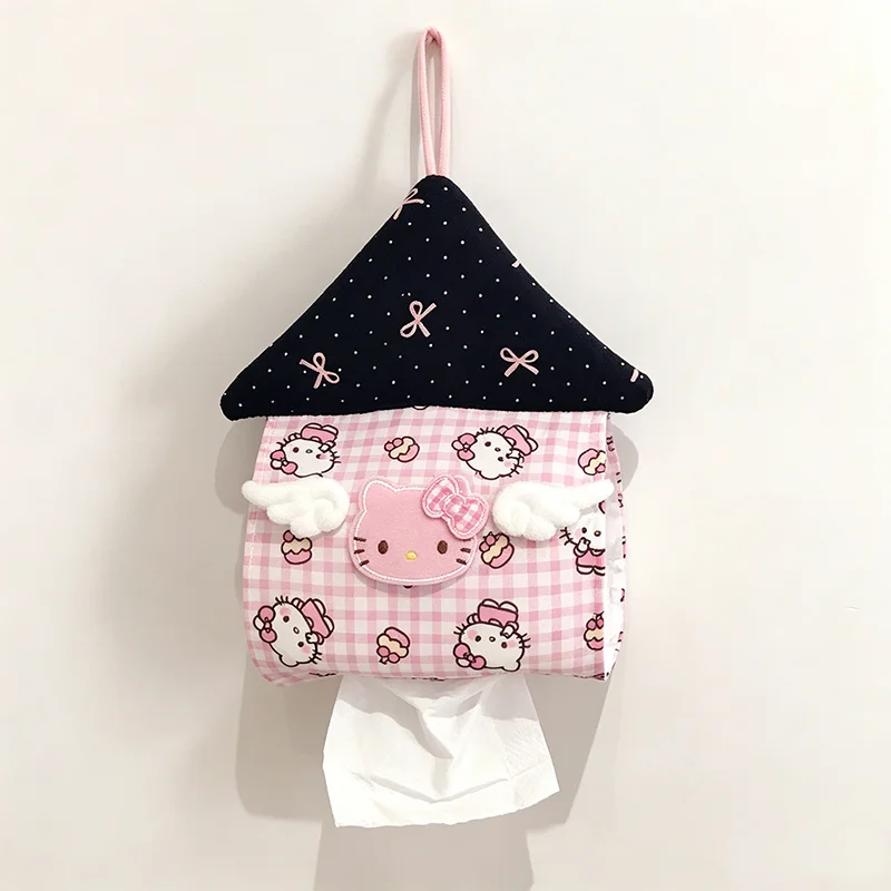 Home Edit Bathroom Storage - Kawaii Hello Kitty House Shaped Hanging