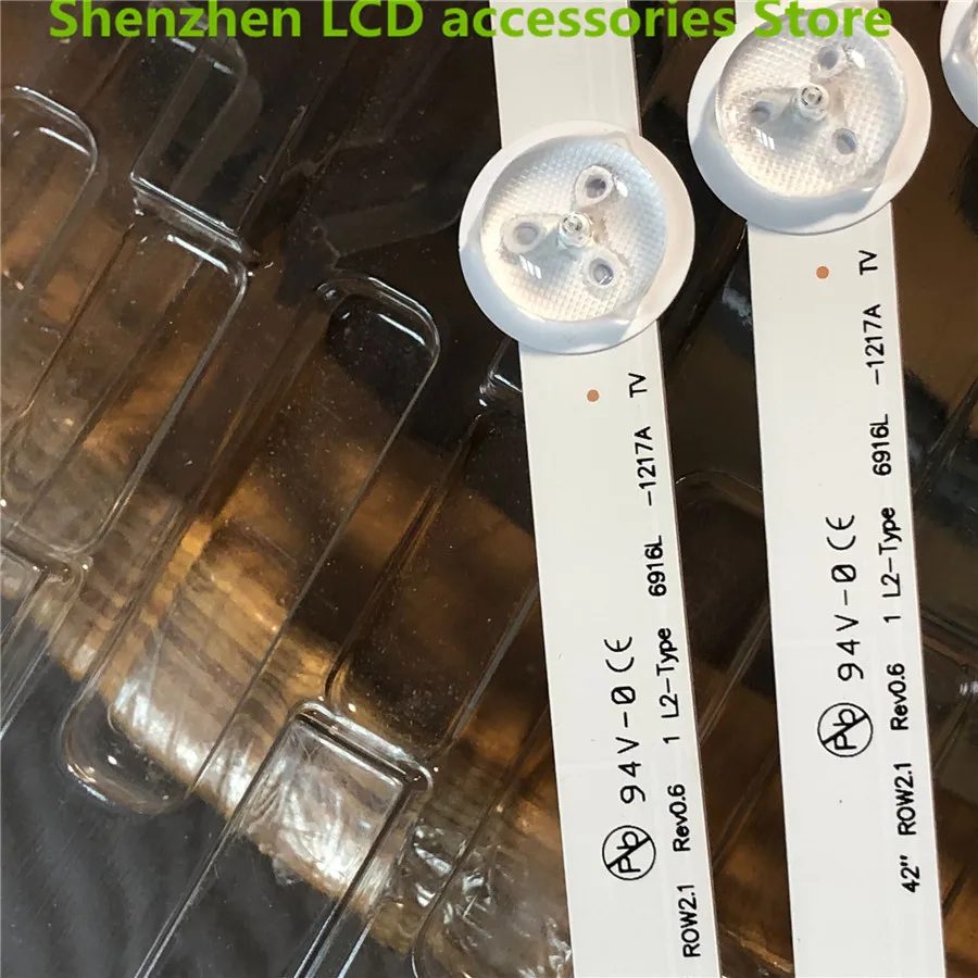 Cho Đèn LED Chính Hãng Tivi LG 42 "Inch Đèn Nền Dải 6916L L1 L2 R1 R2 R1 + L1 = 824MM R2 + L2 = 824MM Mới 100%