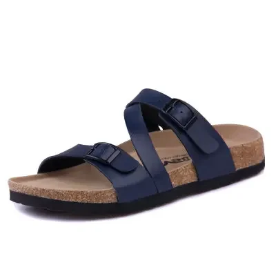 New Women Slippers Flip Flops Summer Beach Cork Shoes Slides Girls Flats Sandals Casual Shoes Mixed Colors Plus Size 35-43