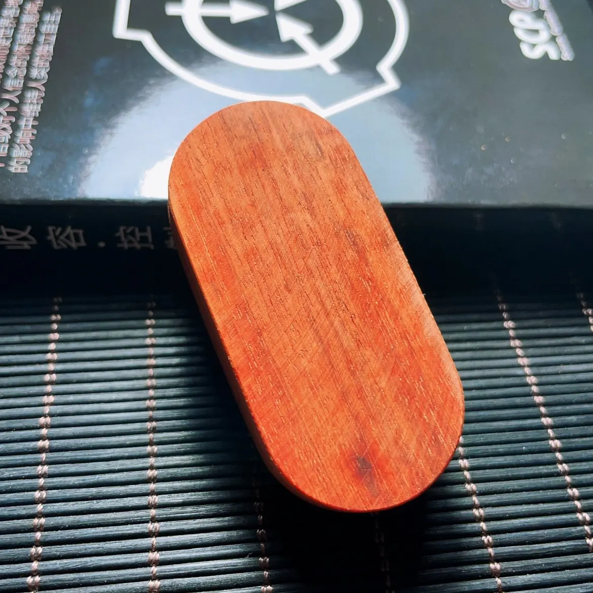 SHANNAN EDCSmooth Creative Handcrafted Rosewood Finger Push Puzzle Stress Relief Toy