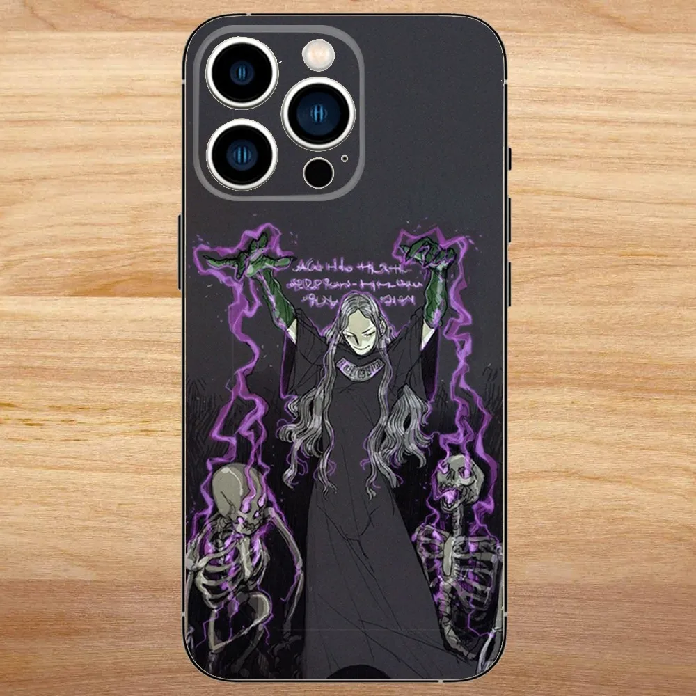 Game Fear and Hunger Phone Case For iPhone15,14,13,12,11,Pro,Max,Plus,Mini,X,XS,XR,8,7,6,S,Plus,SE Soft Black Case