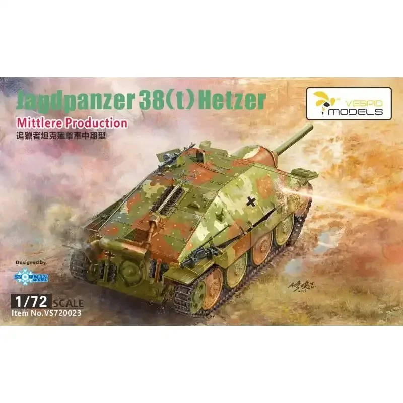 

Комплект модели пластикового танка Vespid VS720023 1/72 Jagdpanzer 38(t) Hetzer Sd. Рукавицы Kfz.138/2 производства