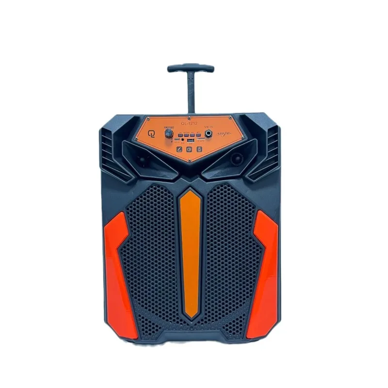 

Мощная 12-дюймовая портативная Bluetooth-колонка с сабвуфером для дома и вечеринок, аудиосистема для караоке и микрофон для танцев