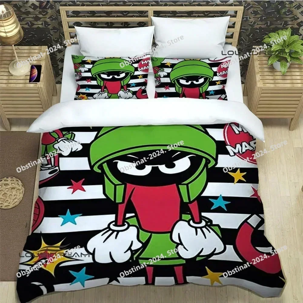 

Marvin The Martian Cartoon Bedding Sets exquisite bed supplies set duvet cover comforter set bedding set luxury birthday gift