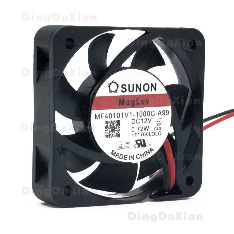 

Бесшумный охлаждающий вентилятор D 1PCS для SUNON MF40101V1-1000C-A99 4010 4CM 12V 0.72W