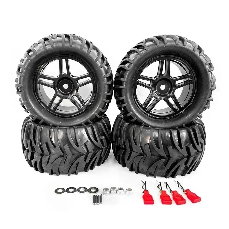 Large Tires Widening Tires for 1/10 1/12 RC Cars WLtoys 144001 124019 124018 124017 124016 RC Car Upgrade Wheel Spare Parts view 4