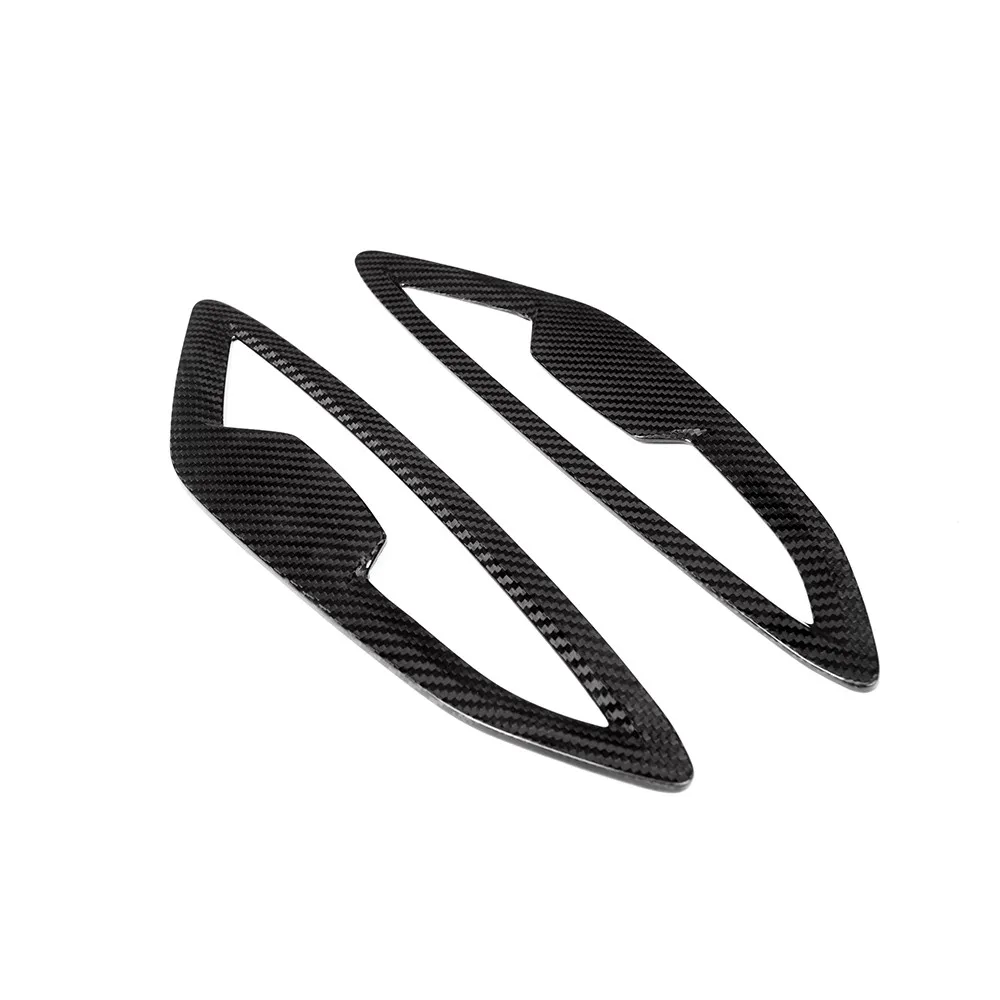 Dry Carbon Front Side Fender Air Vent Cover Trim For 8 Series G14 G15 G16 2020 2021 2022 Car Styling Replacement Accessories