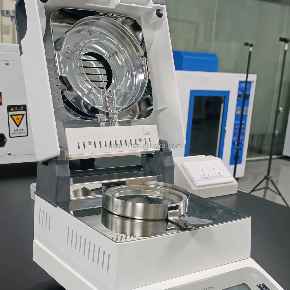 

High Accuracy Halogen Moisture Analyzer Meter BST-MM-A Model for Industrial Process Control Cereal Premium