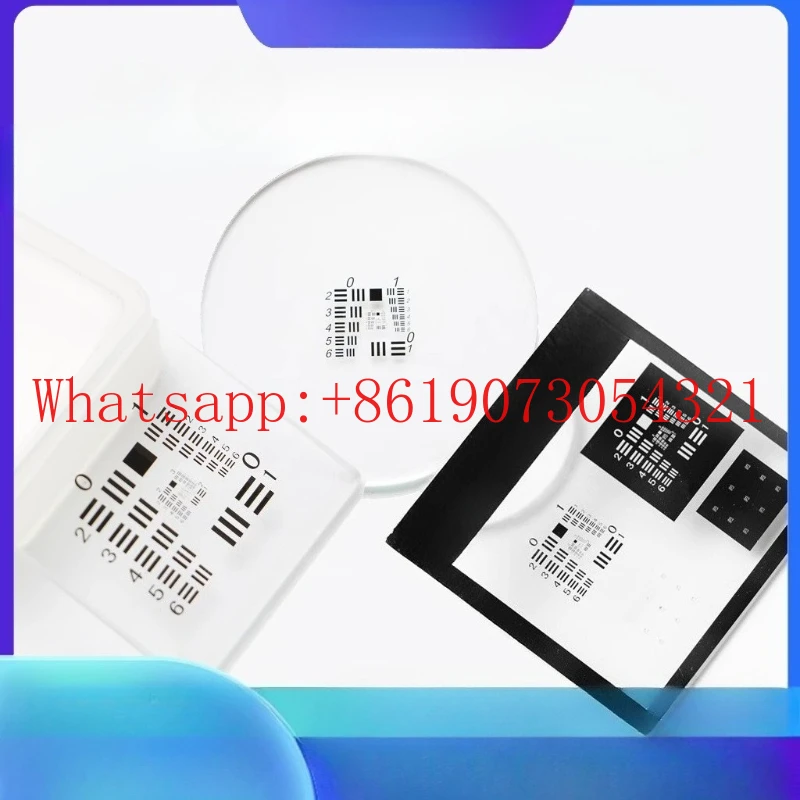 

Плата разрешения usaf1951 тестовая карта микроскопа тестовая плата 25*25/76*76 мм пятно