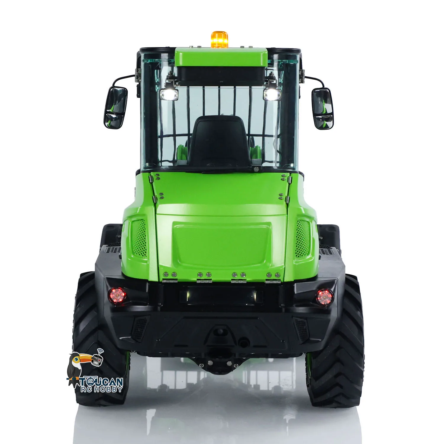 1/14 lesu at1050 4x4 rc hidráulico braço telescópico carregador garfo caminhão acabado carro luz sistema de som pintado montado modelo rc