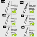 50pcs mix size
