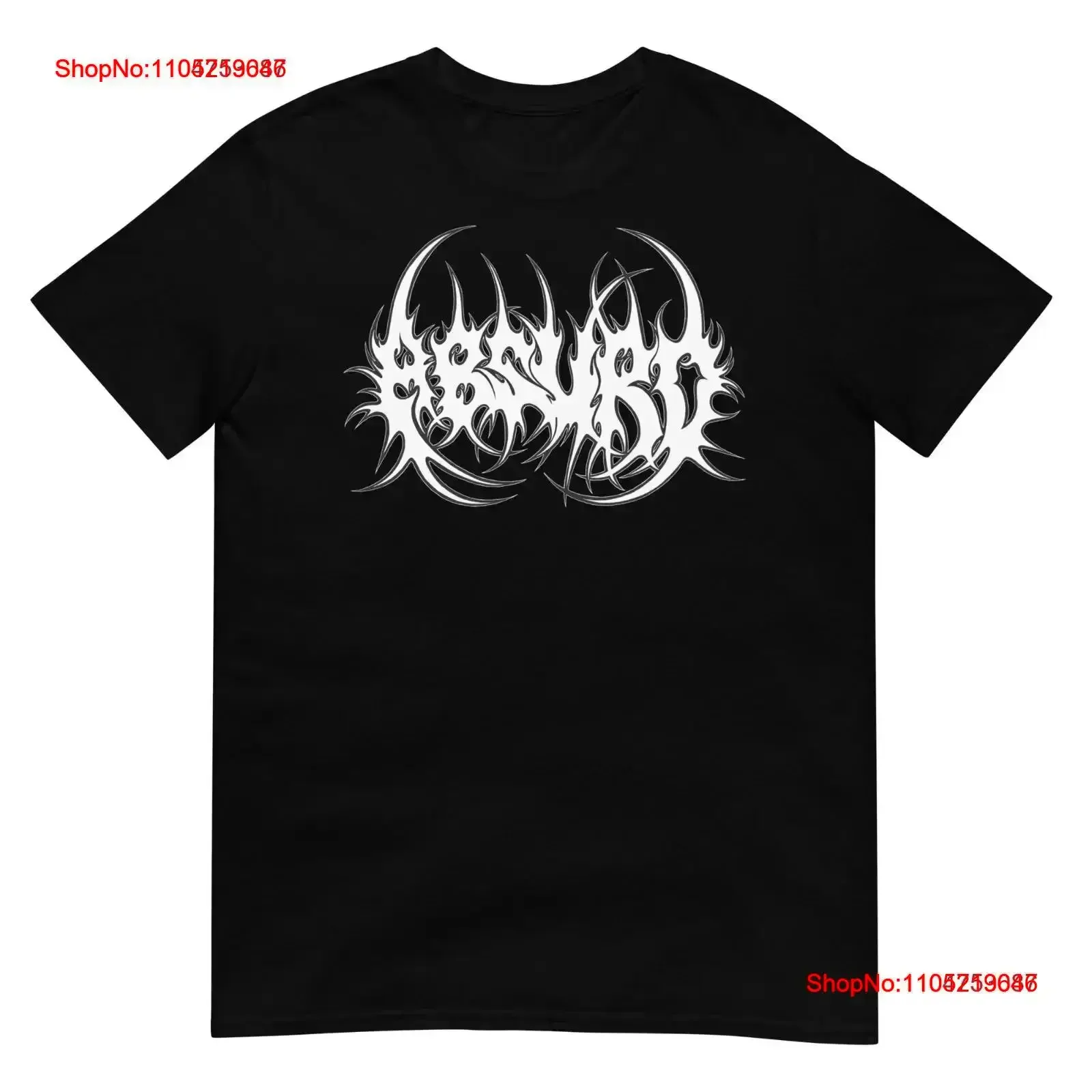 ABSURD Logo New One Sided T SHIRT vintage Washed fashion Comfortable Stylish homme Slightly Casual designer clothes vintage