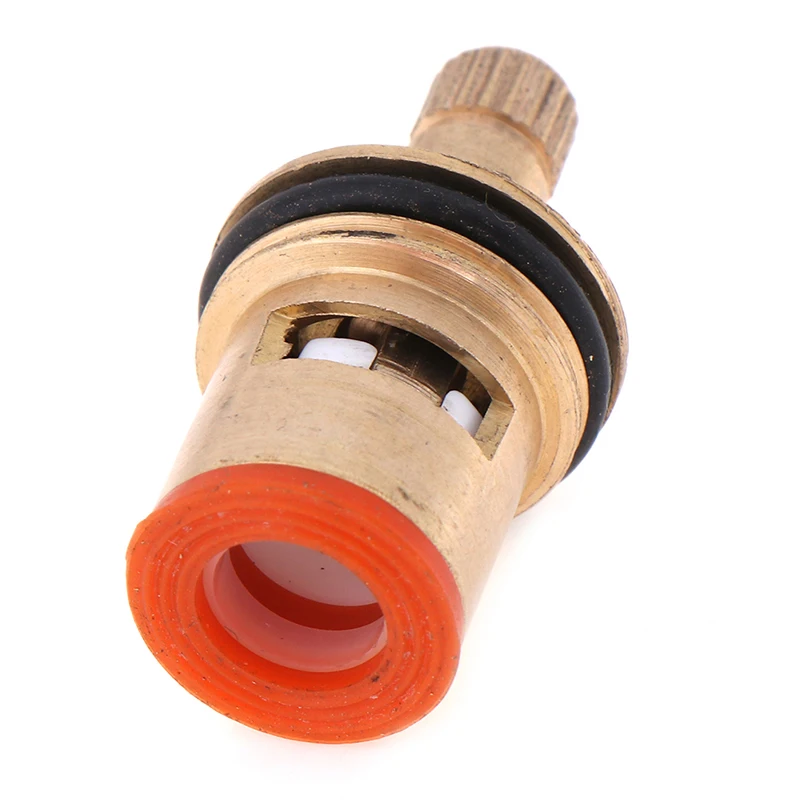 1Pcs Standard 1/2 Ceramic Faucet Cartridge Water Mixer Tap Inner Faucet Disc Valve Quarter Switch Turn Cartridges Handle Repair