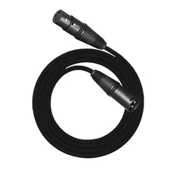 10M DMX512 XLR Cable Male to Female M/F OFC Audio Cable Shielded For Microphone Mixer