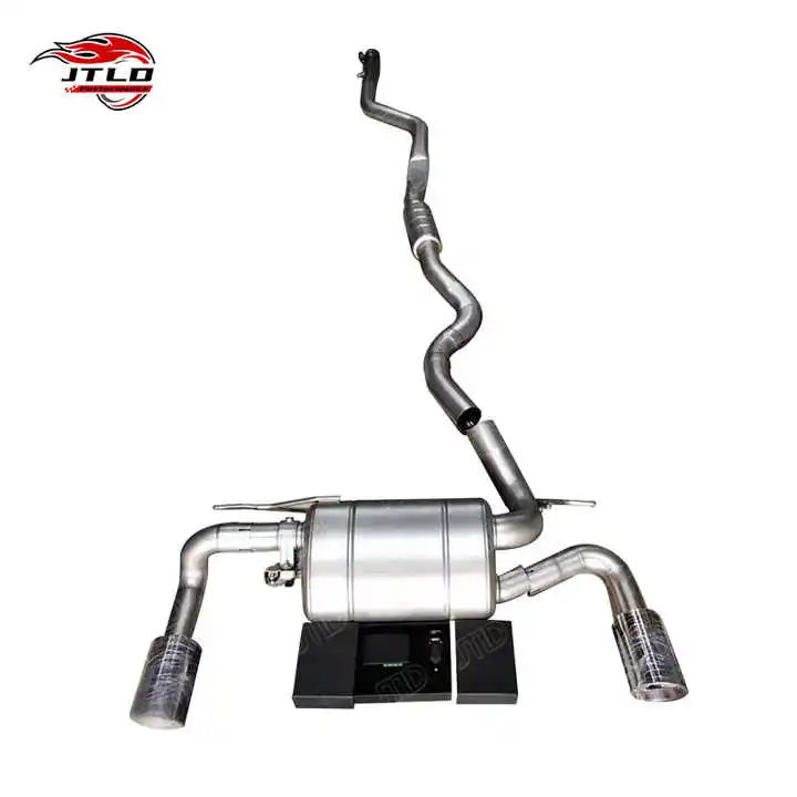 

JTLD High Performance 304ss Valved Exhaust Catback Tuning System for 2018 420i Model DBA-4N20 2L B48