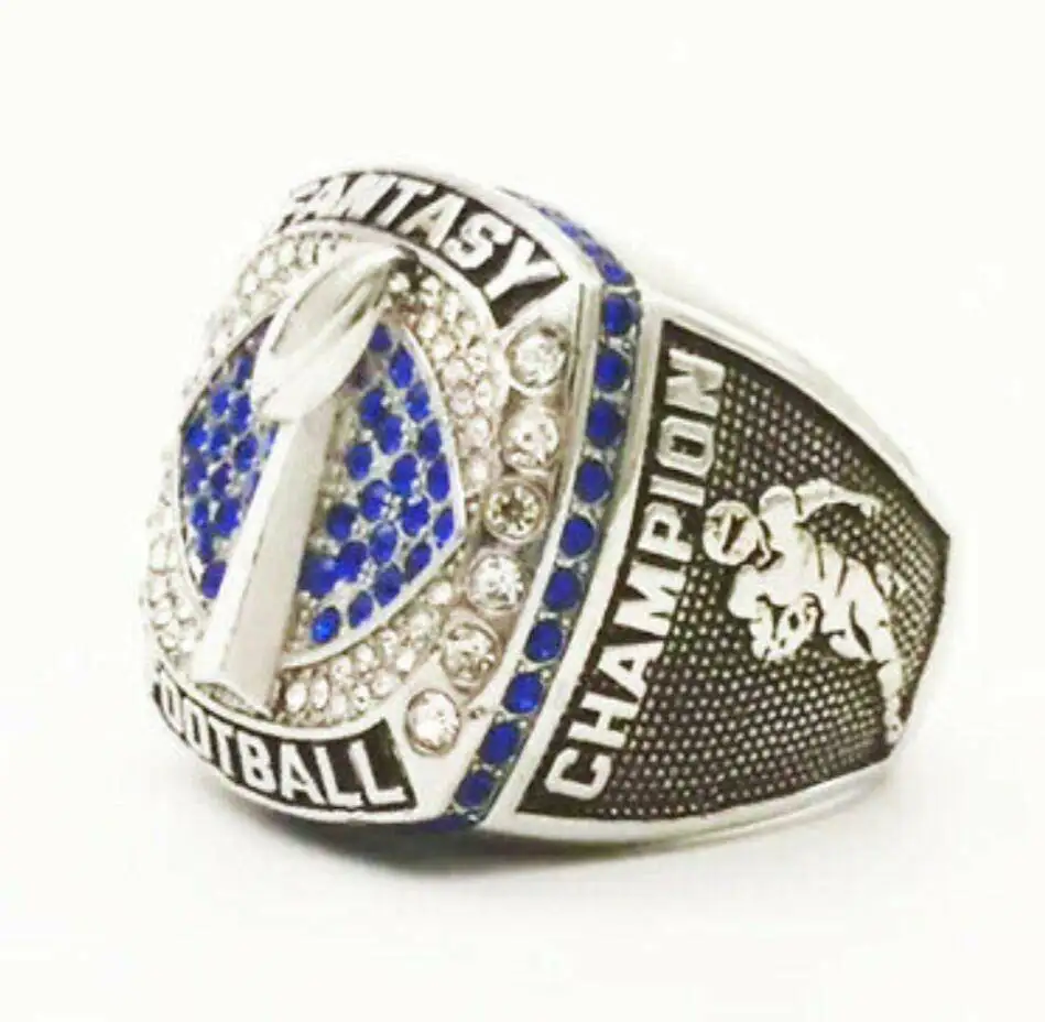2021 Fantasy Football Championship Ring FFL WINIER Trophy Prize for Fans Men's Commemorative Gifts