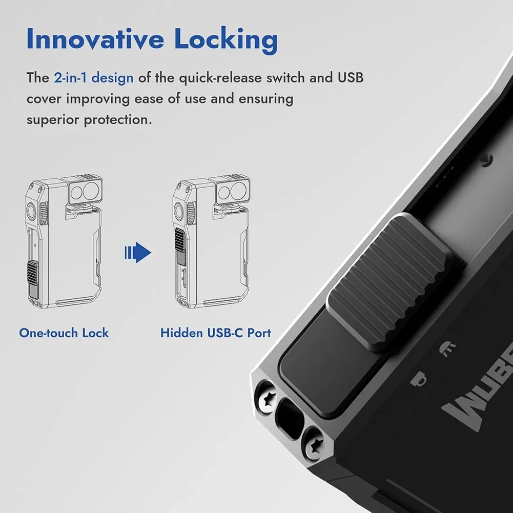 ل WUBEN G5 Mini EDC مصباح يدوي 400 لومينز خفيفة الوزن للغاية المحمولة جيب المفاتيح ضوء مقاوم للماء الشعلة للتخييم في الهواء الطلق #5