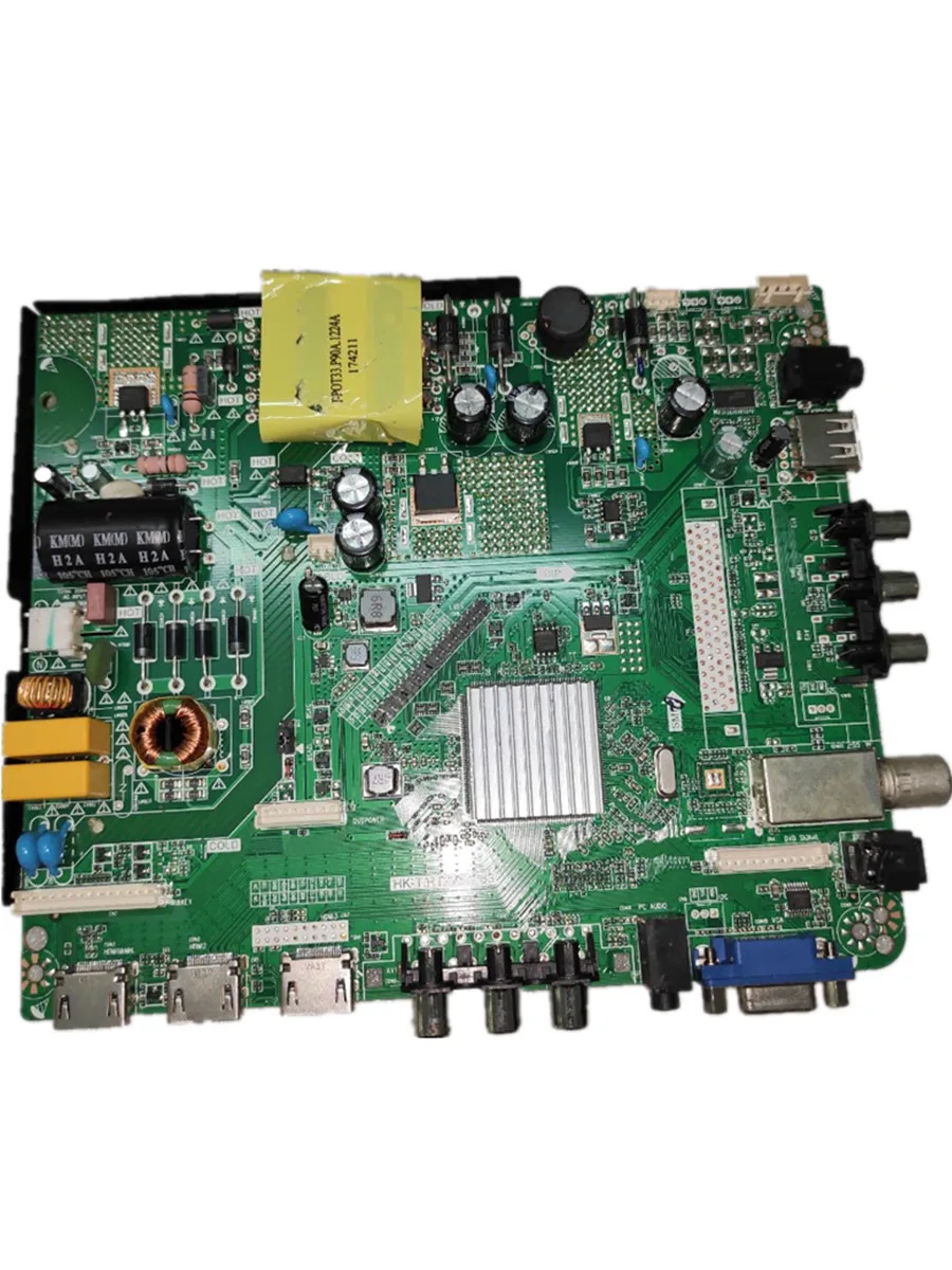 Placa-mãe de TV três em um, HK-T.RT2957P63, 48-54V, tensão e corrente, 680mA, OU LSC400HN08, 108-16V, 330ma