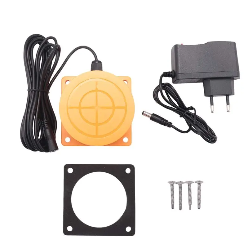 A60F-Tuya Smart Zigbee Ultrasonic Water Tank Level Monitor Sensor Real-Time Alerts App Control For IOS & Android