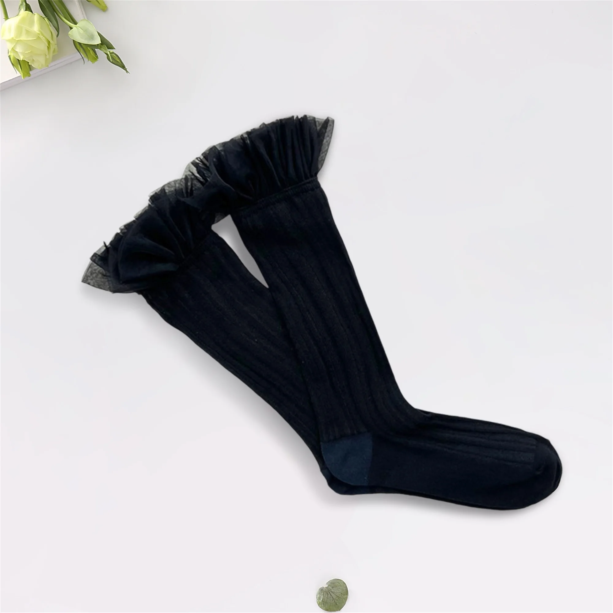 

Elegant Lace Ankle Socks Stylish Stretchy Floral Patterned Socks for Casual Wear or Special Occasions