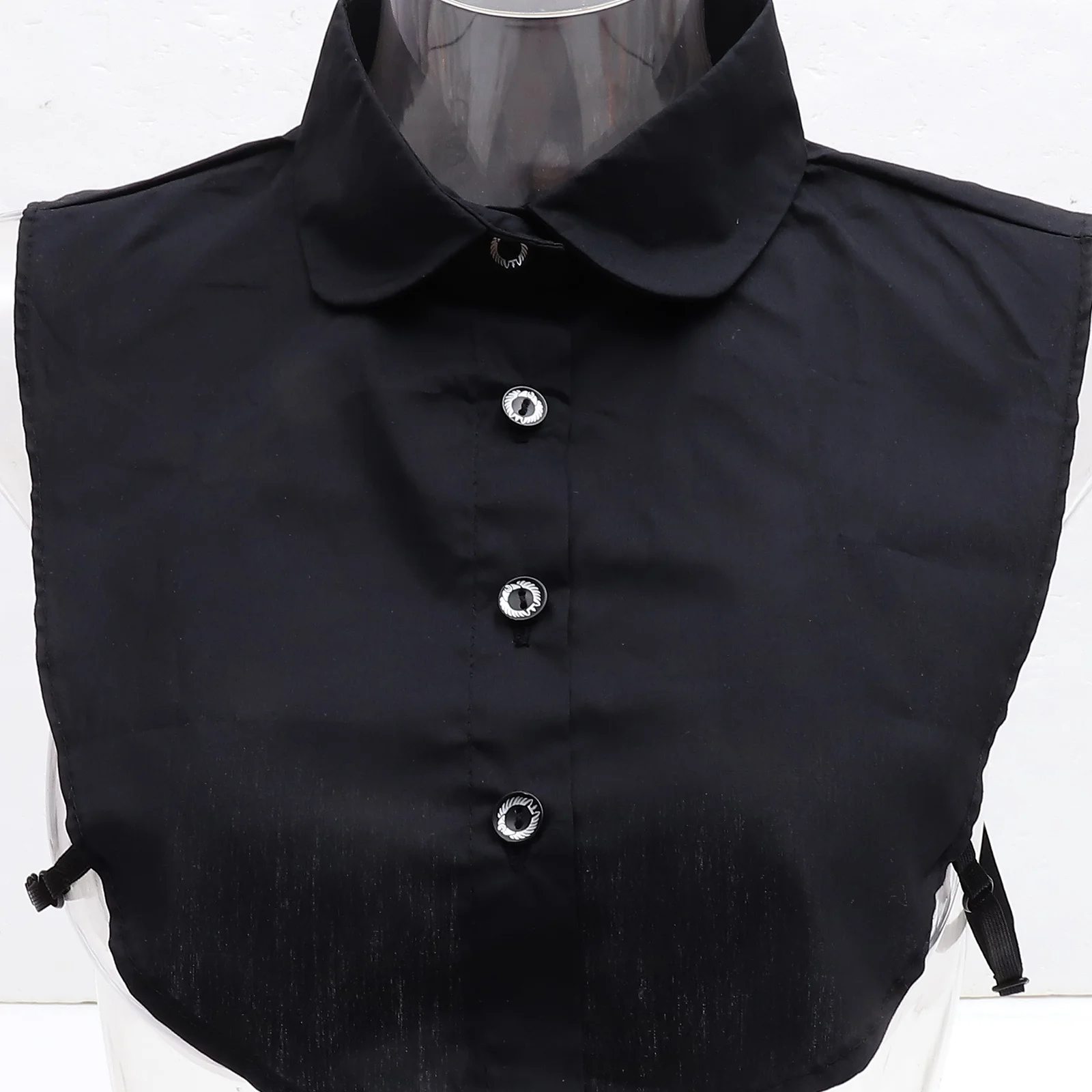 2pcs Cotton Fake Detachable Shirt For Women Diy Clothing Accessory Breathable Decorative Collar Lady False Collar